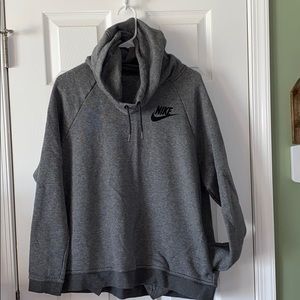 Nike Funnel Neck Hoodie Sweatshirt Women’s XL